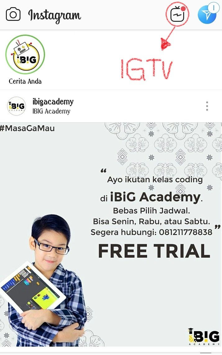 apa itu IGTV