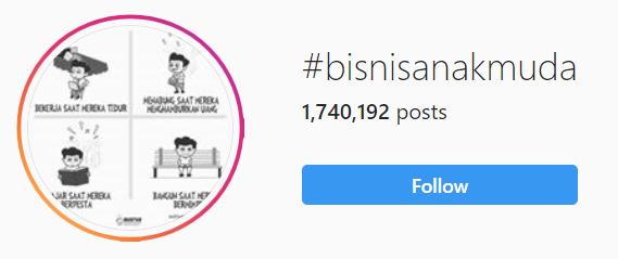 hashtag populer instagram indo
