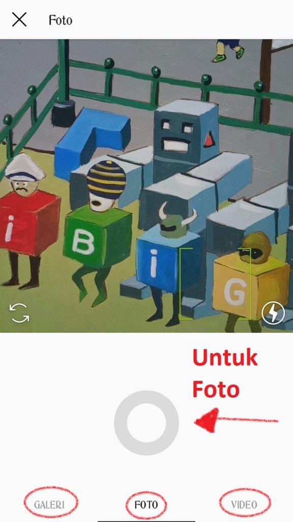 cara posting di Instagram