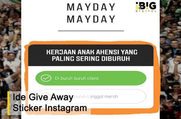 Ide Kreatif Buat Give Away dengan Fitur Stiker Kuis Instagram 2019